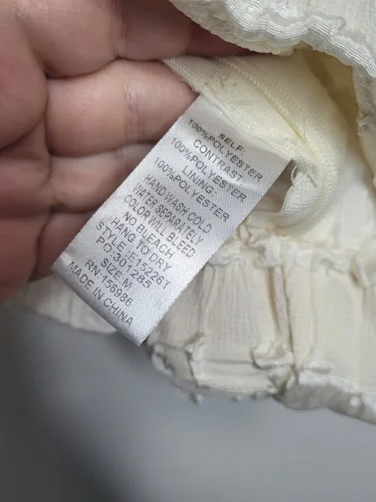 Idem Ditto Textured Romantic Bow Tie Cute Artsy School Girl size medium - Picture 4 of 6